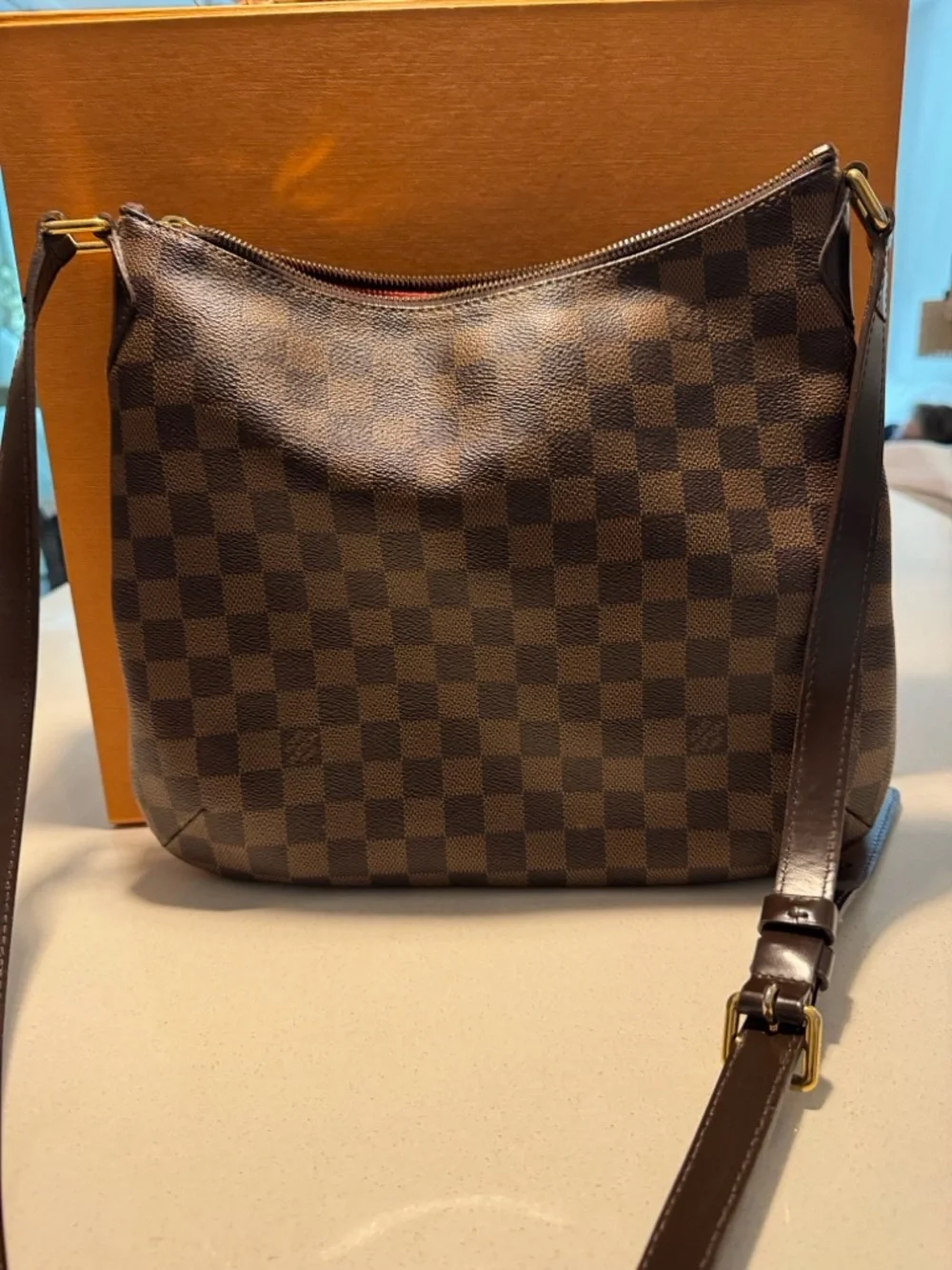 Louis Vuitton Damier Ebene Bloomsbury PM Shoulder Bag - Picture 8 of 15
